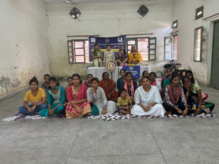 इनर व्हील क्लब रुड़की स्पार्कल्स द्वारा महिलाओं को उनके कानूनी अधिकार के बारे में एक जागरूक किया!