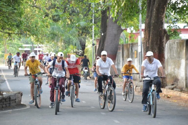 निरोगी शरीर से प्राप्त की जा सकती सफलता     साईकिल चलाओ-फिट बनाओं उद्घोष से शुरू किया स्वास्थ्य जागरूकता अभियान