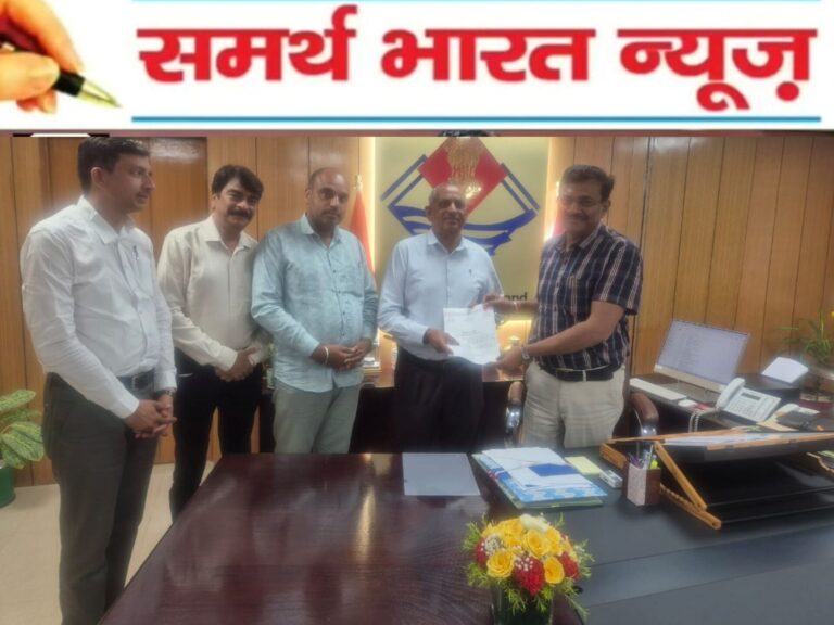आज ईंट भट्ठा एसोसिएशन के पदाधिकारीयों ने नरेश त्यागी जी के नेतृत्व में मुख्य सचिव आनंद वर्धन जी से मुलाकात की।