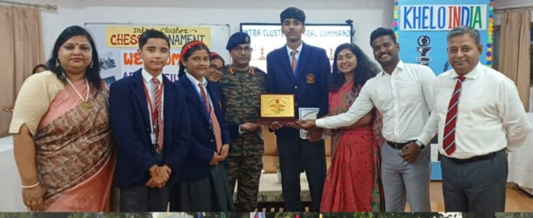 आर्मी पब्लिक स्कूल नंबर-2 रुड़की ने प्रथम स्थान प्राप्त किया     आर्मी वेलफेयर एजुकेशन सोसाइटी ओर से इंट्रा क्लस्टर शतरंज टूर्नामेंट का आयोजन 