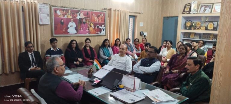 एसएमजेएन कालेज के शिक्षकों ने किया निंदा प्रस्ताव पारित     उच्च शिक्षा मंत्री के संबंध में सोशल मीडिया पर भ्रामक न्यूज फैलाने वालों पर कार्रवाई की मांग की