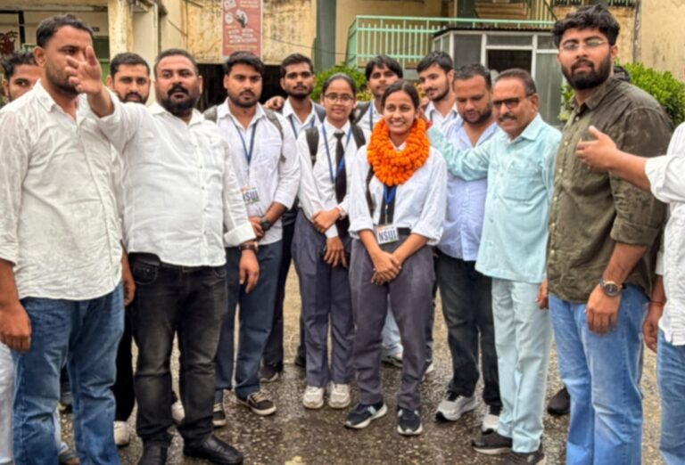 केएल डीएवी छात्रसंघ चुनाव में एबीवीपी को झटका, अंजलि शर्मा निर्विरोध निर्वाचित